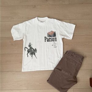 Pacsun mens western graphic t shirt size large mens